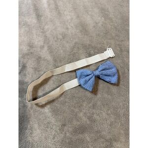 Kid‎ 15" Adjustable Light Blue Neck Bow Tie Formal Photos Spring Summer Wedding